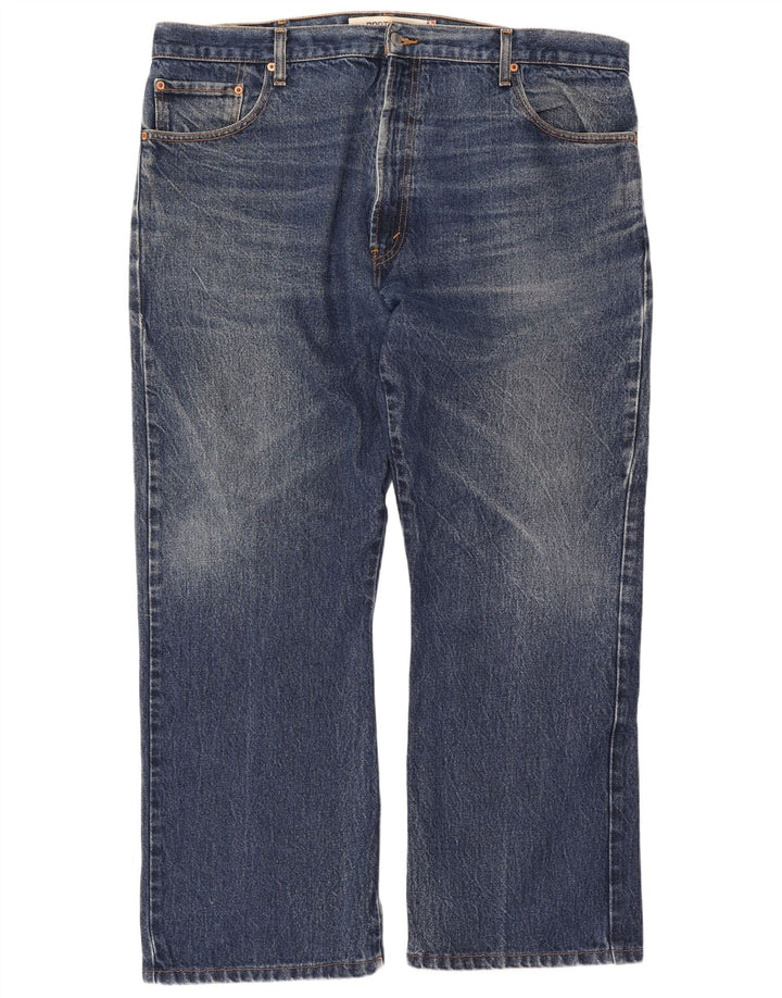 Męskie dżinsy Levi's 517 Bootcut W42 L32 Niebieska bawełna