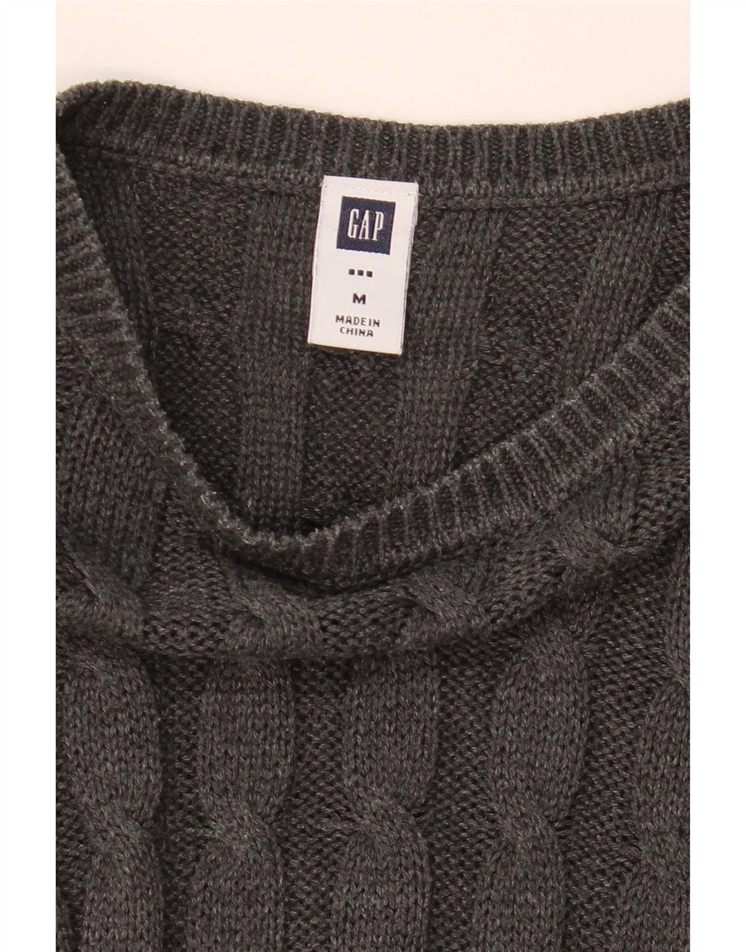 Damski sweter Gap z dekoltem w łódkę UK 14 Średni szary