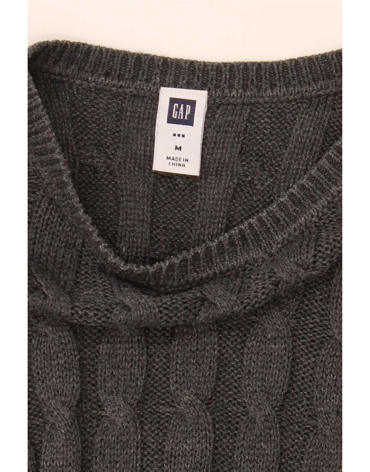 Damski sweter Gap z dekoltem w łódkę UK 14 Średni szary