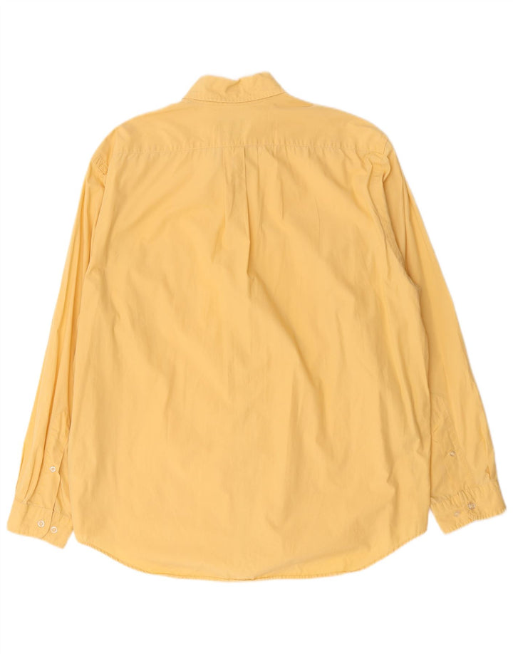 Koszula męska Marlboro Classics 2XL Żółta, bawełniana
