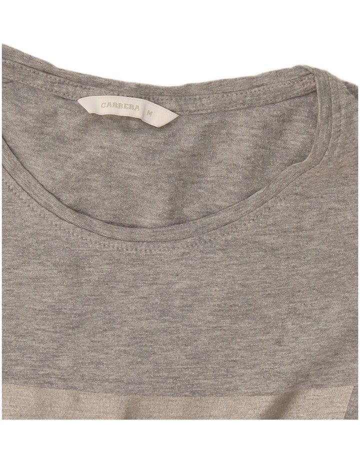 Damska koszulka graficzna Carrera Top UK 12 Medium Grey