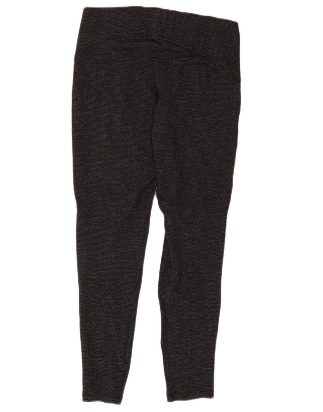 Legginsy damskie Marks & Spencer UK 14, duże, czarne, wiskozowe w jodełkę