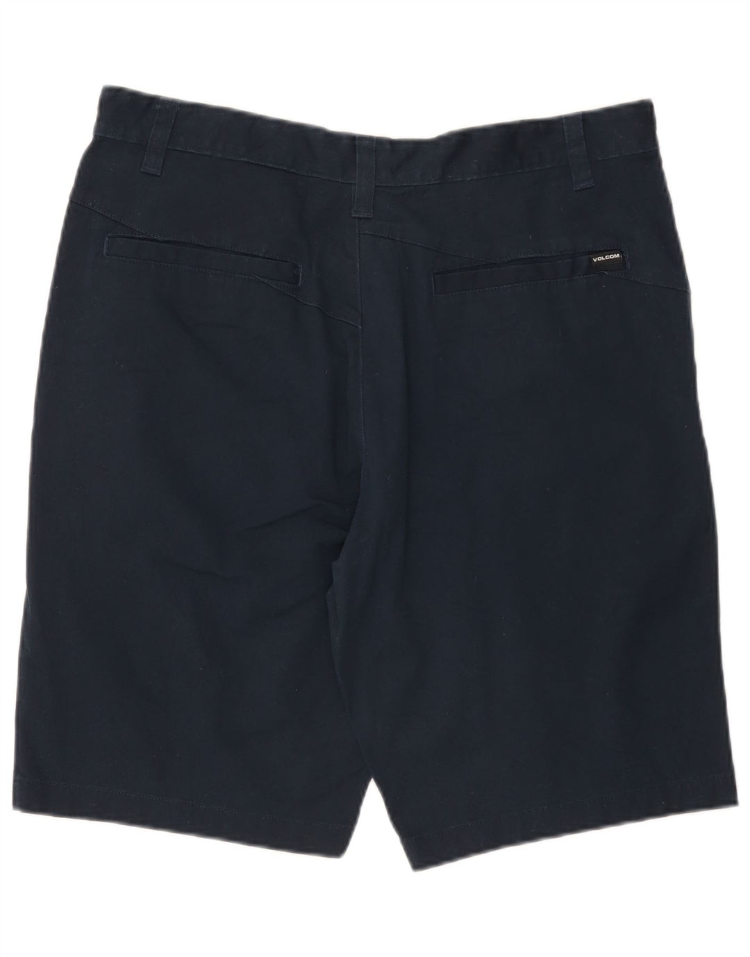 Męskie spodenki Chino Volcom W36, duże, granatowe, bawełniane