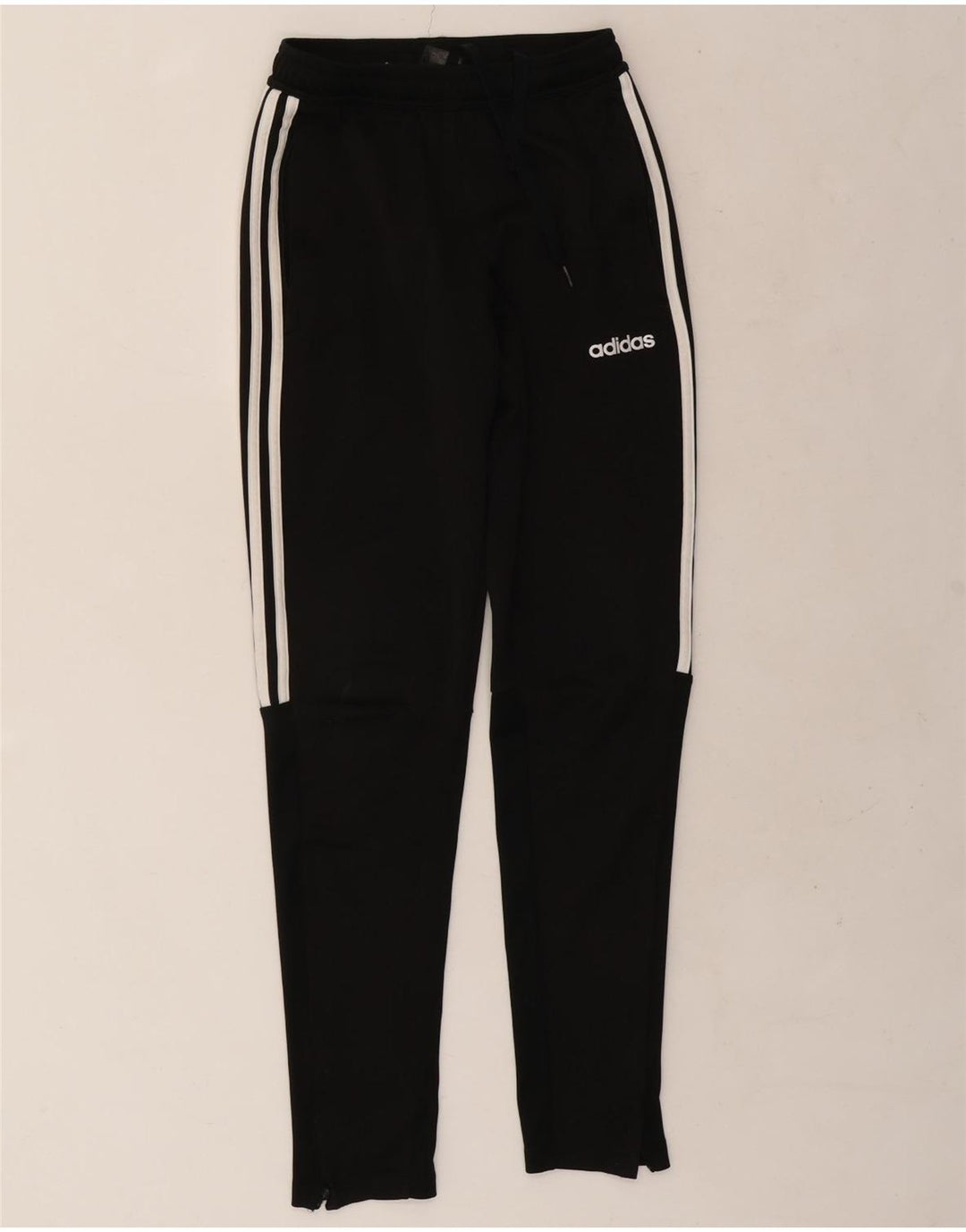 Męskie spodnie dresowe ADIDAS Climalite XS, czarny poliester