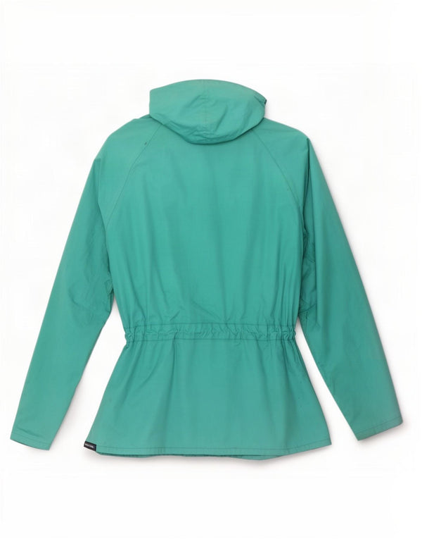 Sprayway Womens Hooded Rain Jacket UK 14 Large Green