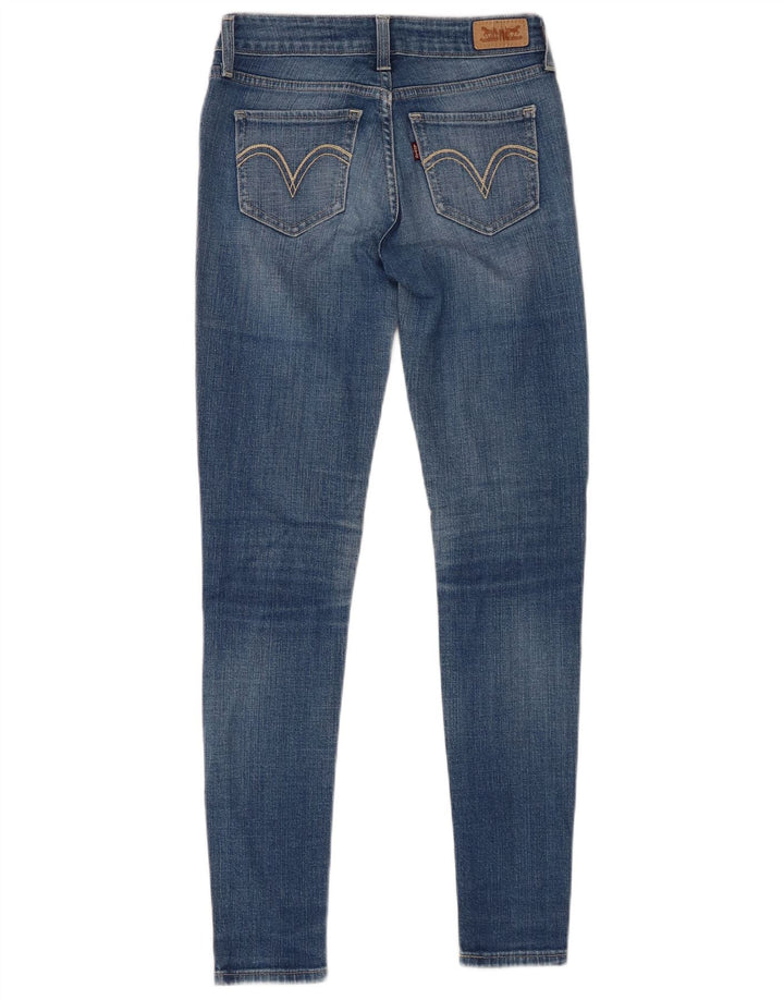 Damskie leginsy LEVI'S Skinny W26 L29 Czerwona bawełna