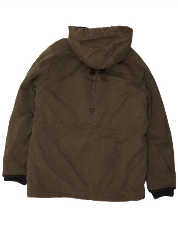 Męska kurtka parka z kapturem Superdry UK 38, średni khaki