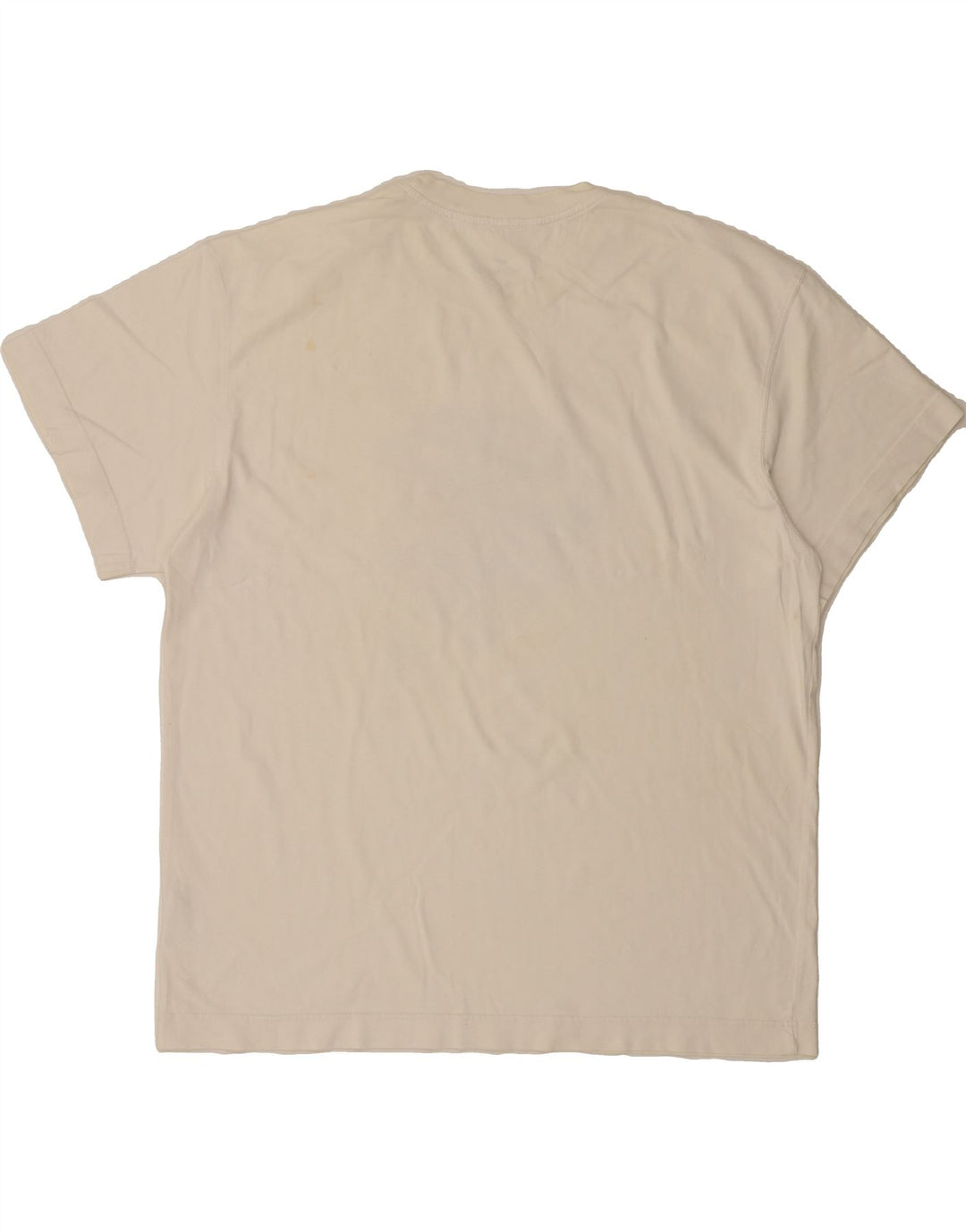 NIKE Mens Graphic T-Shirt Top XL Off White Cotton Vintage Nike and Second-Hand Nike from Messina Hembry 