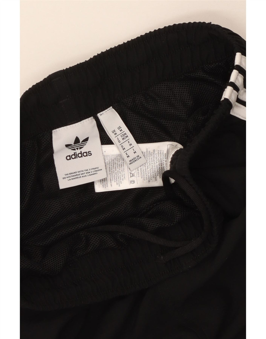 Męskie spodenki sportowe Adidas, średni czarny poliester