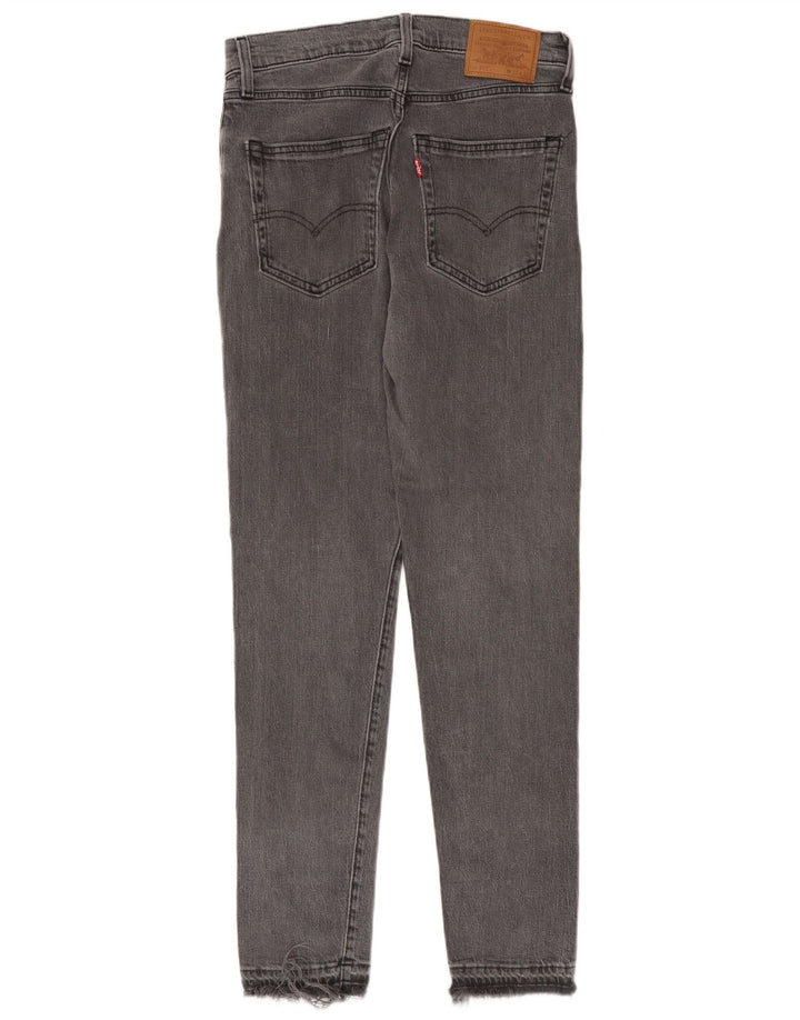 Damskie jeansy Levi's 512 Slim Tapered W30 L32 Szara bawełna
