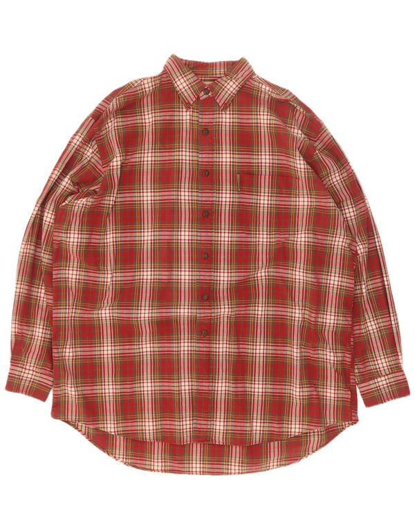 Koszula męska Abercrombie & Fitch w czerwoną kratę 2XL