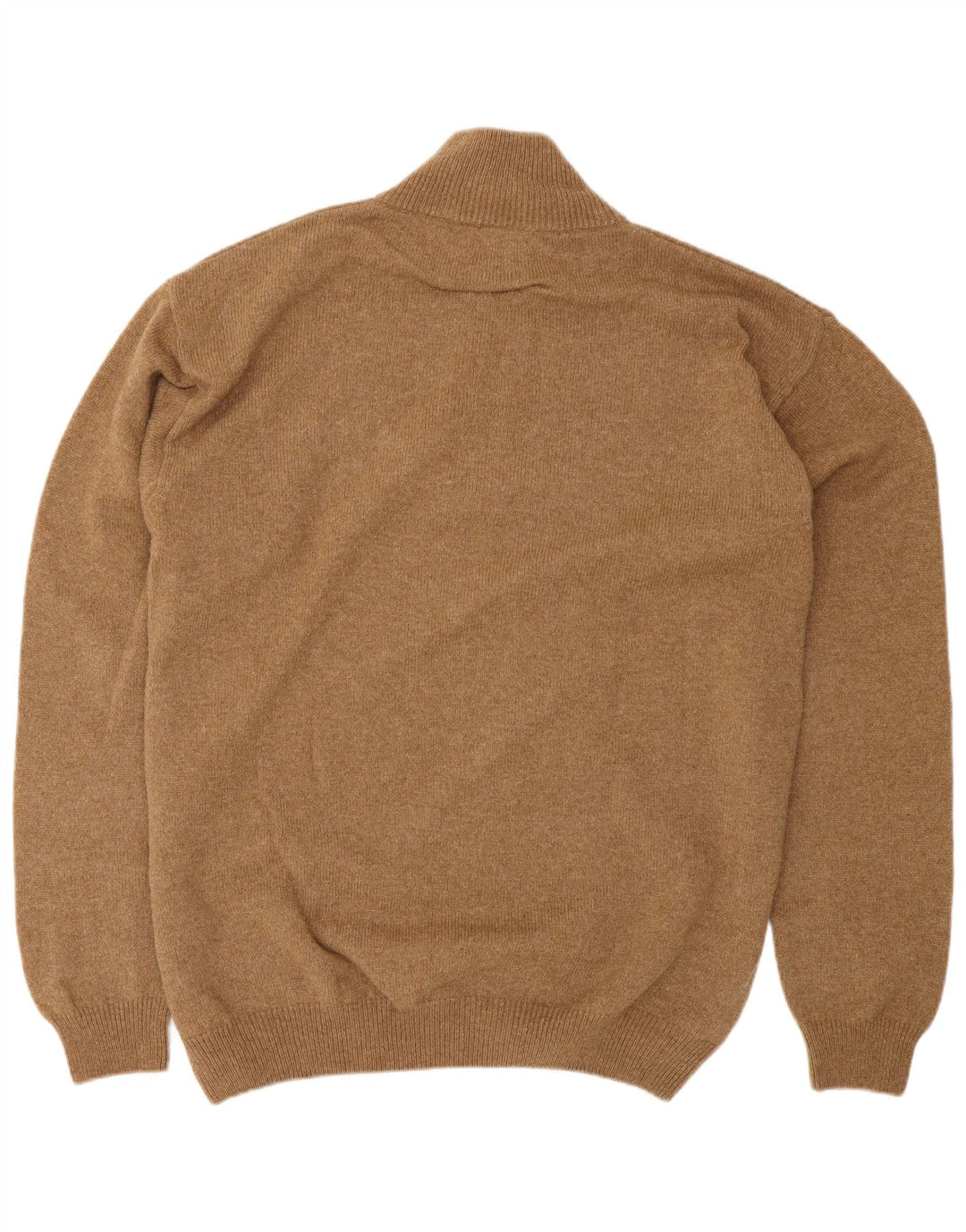 MARLBORO CLASSICS Męski sweter zapinany na zamek 2XL Brązowa wełna