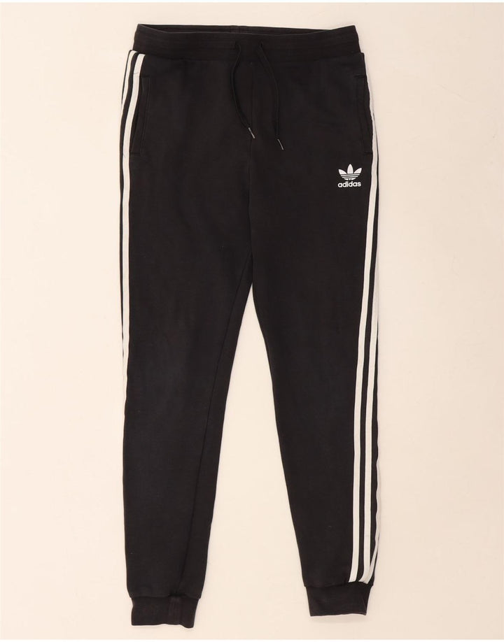 Chłopięce spodnie dresowe ADIDAS Joggers 14-15 lat, czarna bawełna