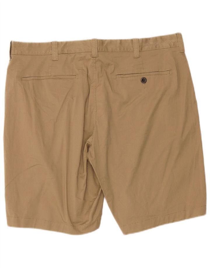 J. CREW Mens Chino Shorts W36 Large Beige Cotton