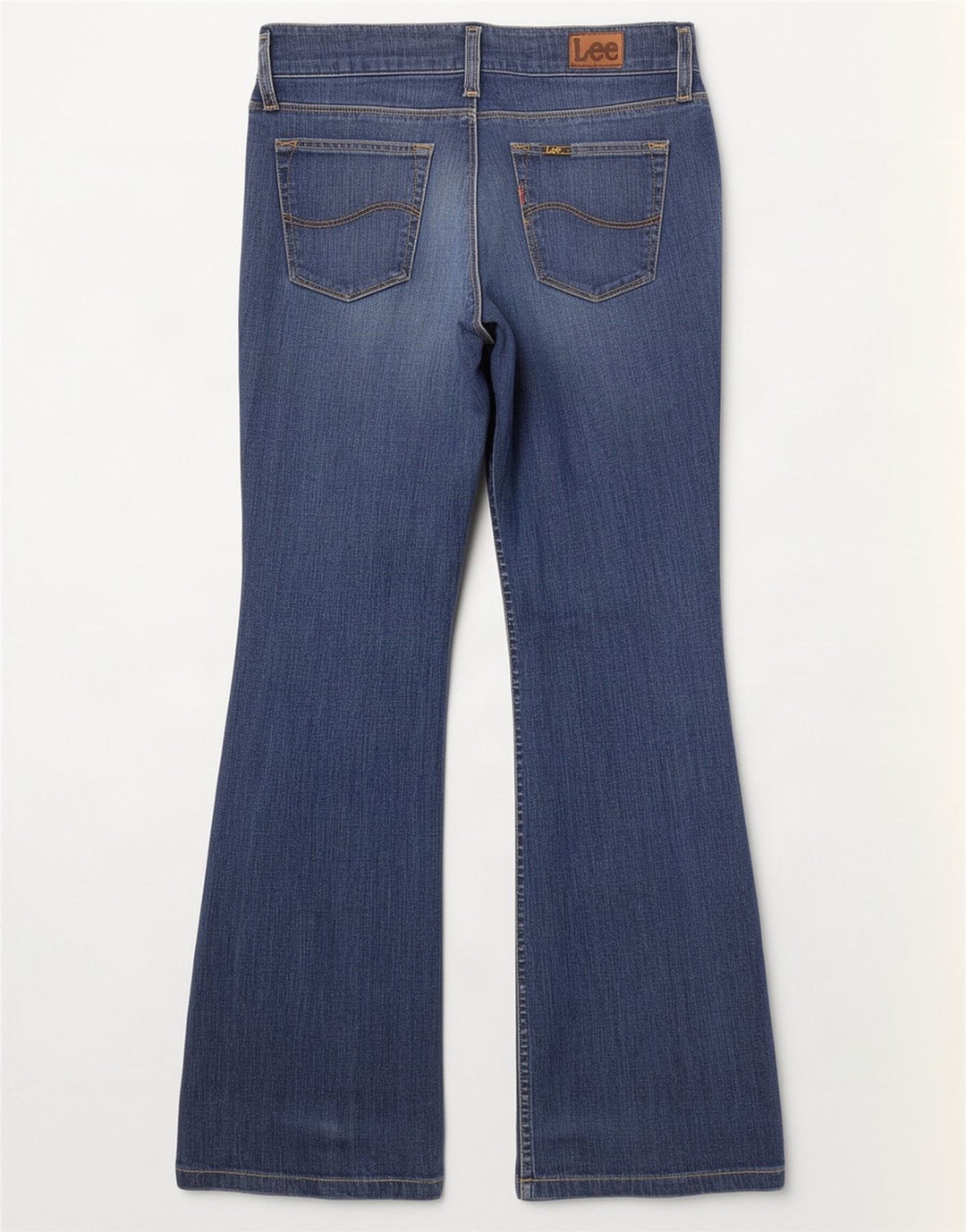 Damskie jeansy Lee Coral Bootcut W27 L33 Niebieskie bawełniane