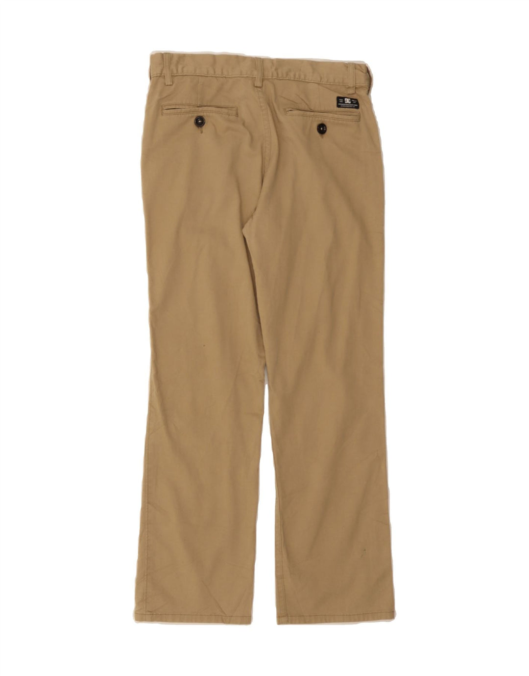 DC Womens Straight Chino Trousers W28 L28  Brown Vintage DC and Second-Hand DC from Messina Hembry 