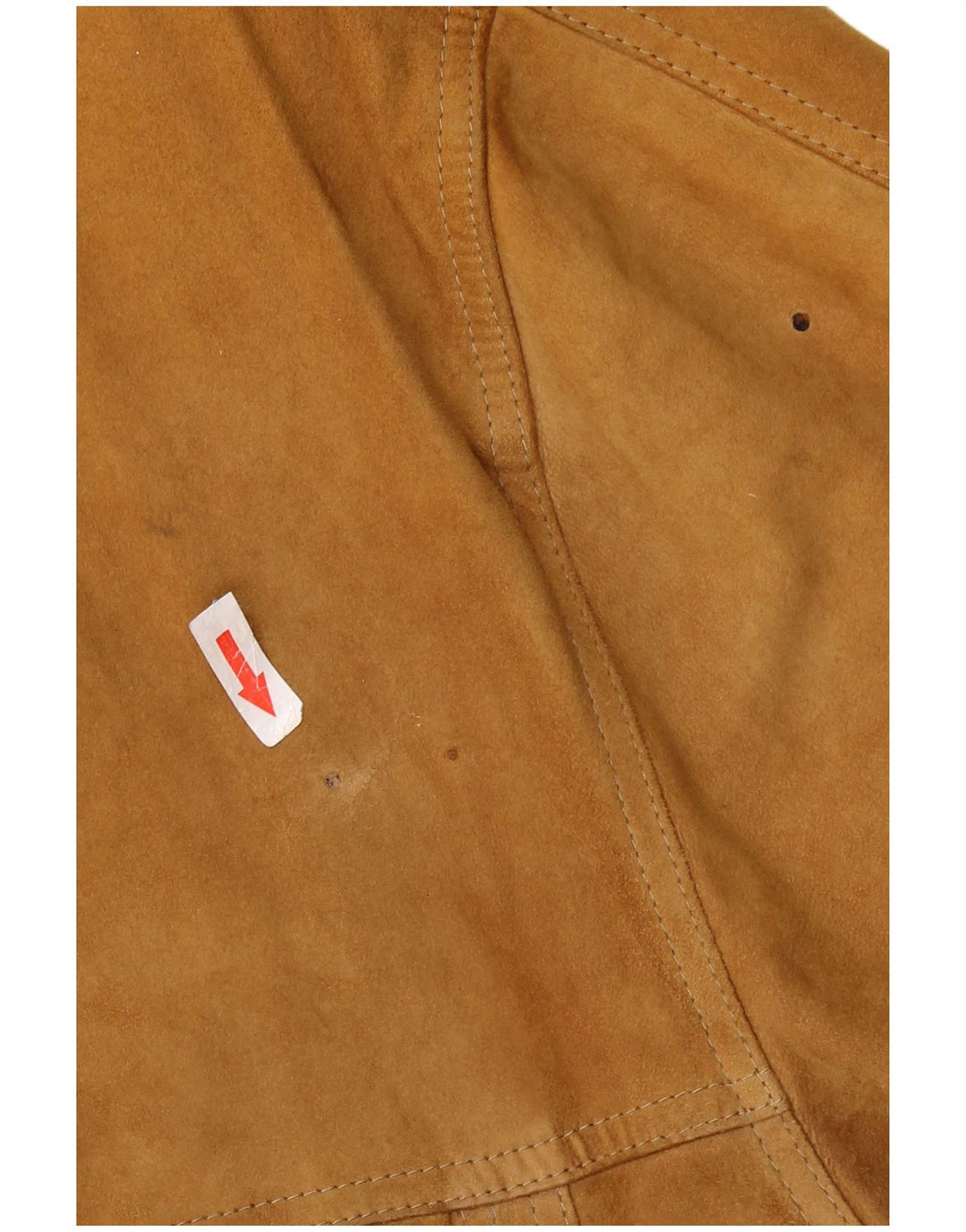 Zamszowy płaszcz męski ASGARD UK 42 XL brązowy