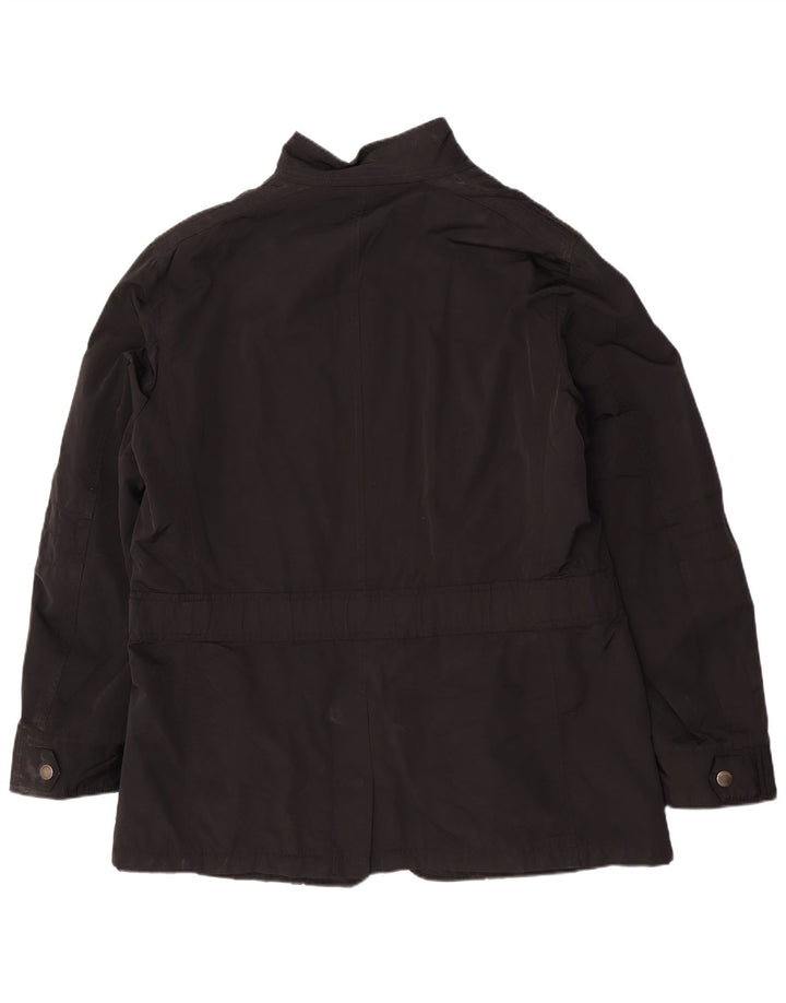 Męska kurtka użytkowa Massimo Dutti UK 44 2XL Czarny nylon