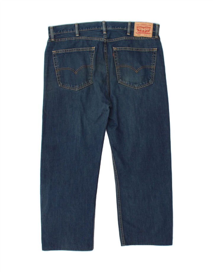 LEVI'S Mens 505 Straight Jeans W38 L26 Blue Vintage Levi's and Second-Hand Levi's from Messina Hembry 