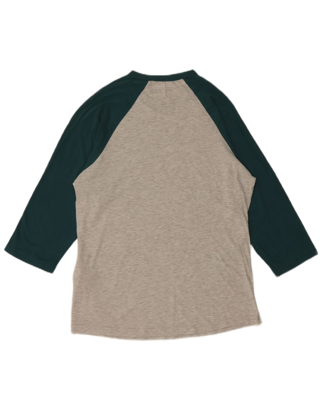 Męski top VANS o dopasowanym kroju z grafiką, rękaw 3/4, mała, szara, bawełniana w bloki kolorów