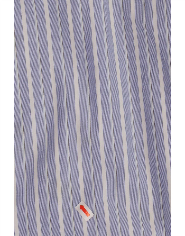 NAUTICA Mens Shirt XL Blue Striped Cotton Vintage Nautica and Second-Hand Nautica from Messina Hembry 