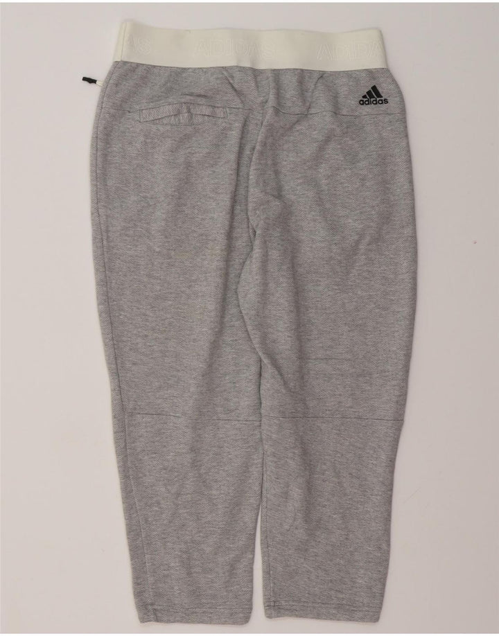 Damskie spodnie dresowe ADIDAS Graphic Joggers UK 8/10 Small Grey