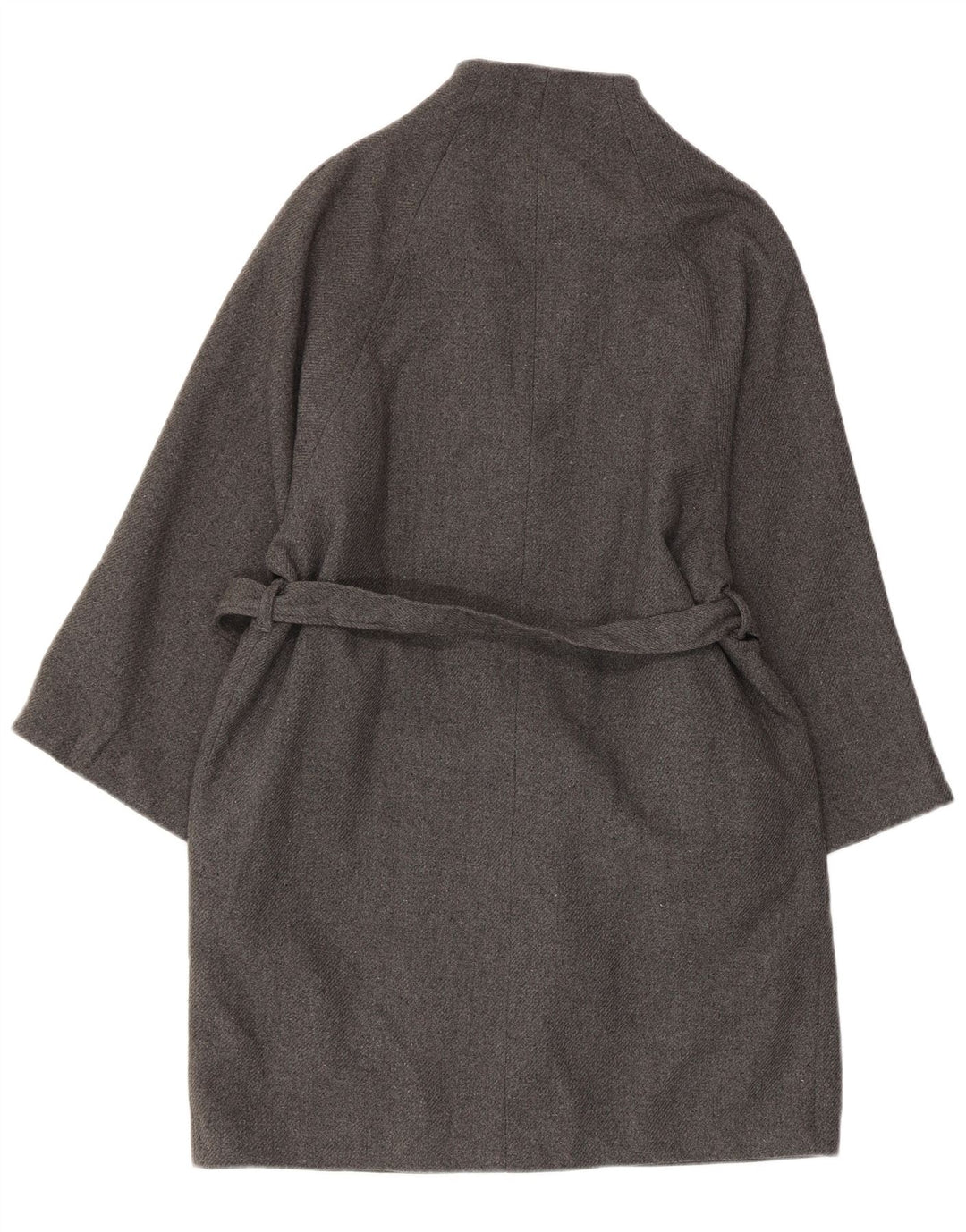 TANIE PONIEDZIAŁEK Płaszcz damski UK 10 Mały, szary, akrylowy