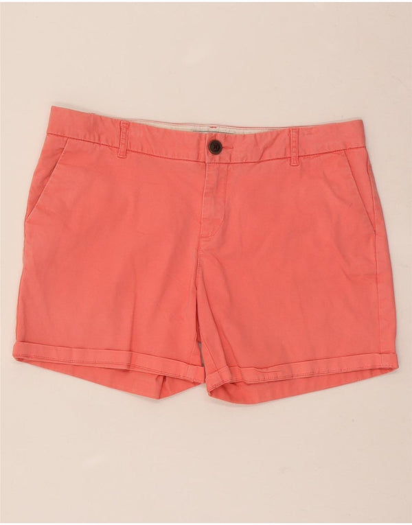Damskie spodenki Chino Fat Face UK 14 Large W32 Różowa bawełna