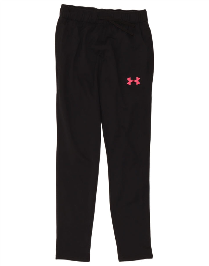 Damskie spodnie dresowe Under Armour UK 8, małe czarne