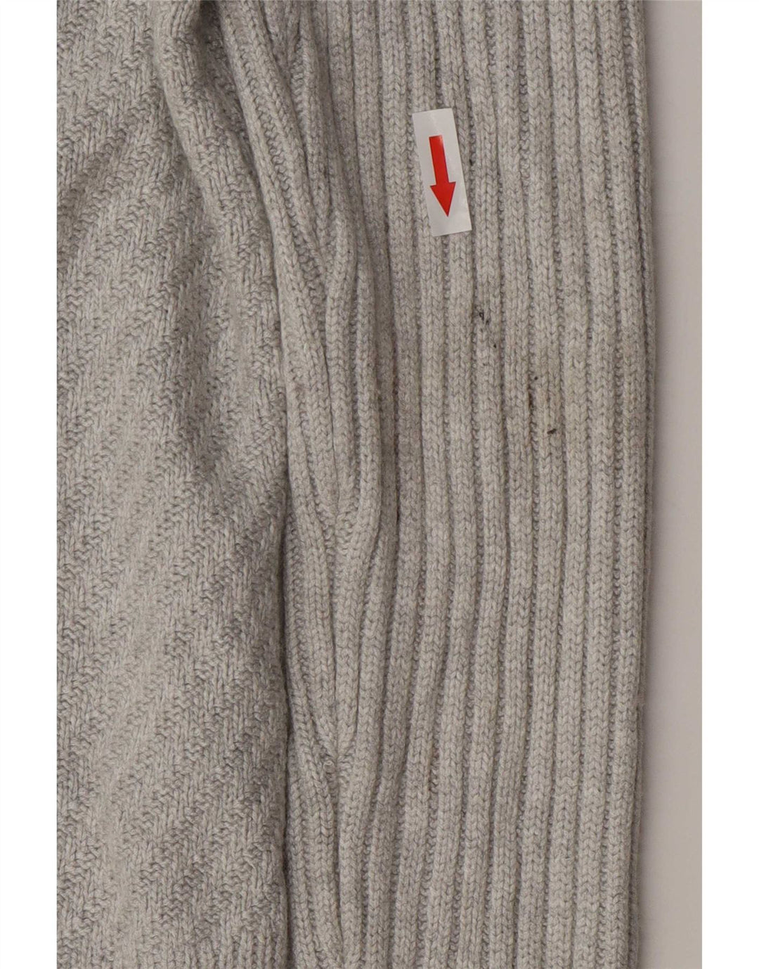 Marks & Spencer Damski sweter rozpinany o długim kroju, UK 10, mały, szary