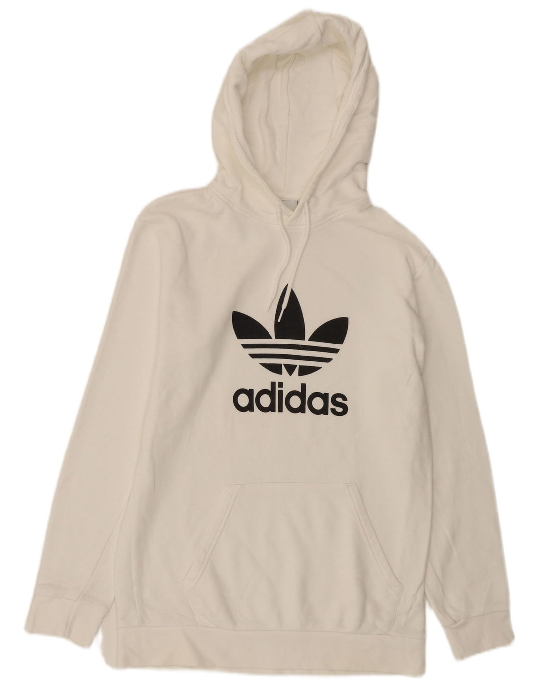 Męska bluza z kapturem Adidas Graphic, mała, biała
