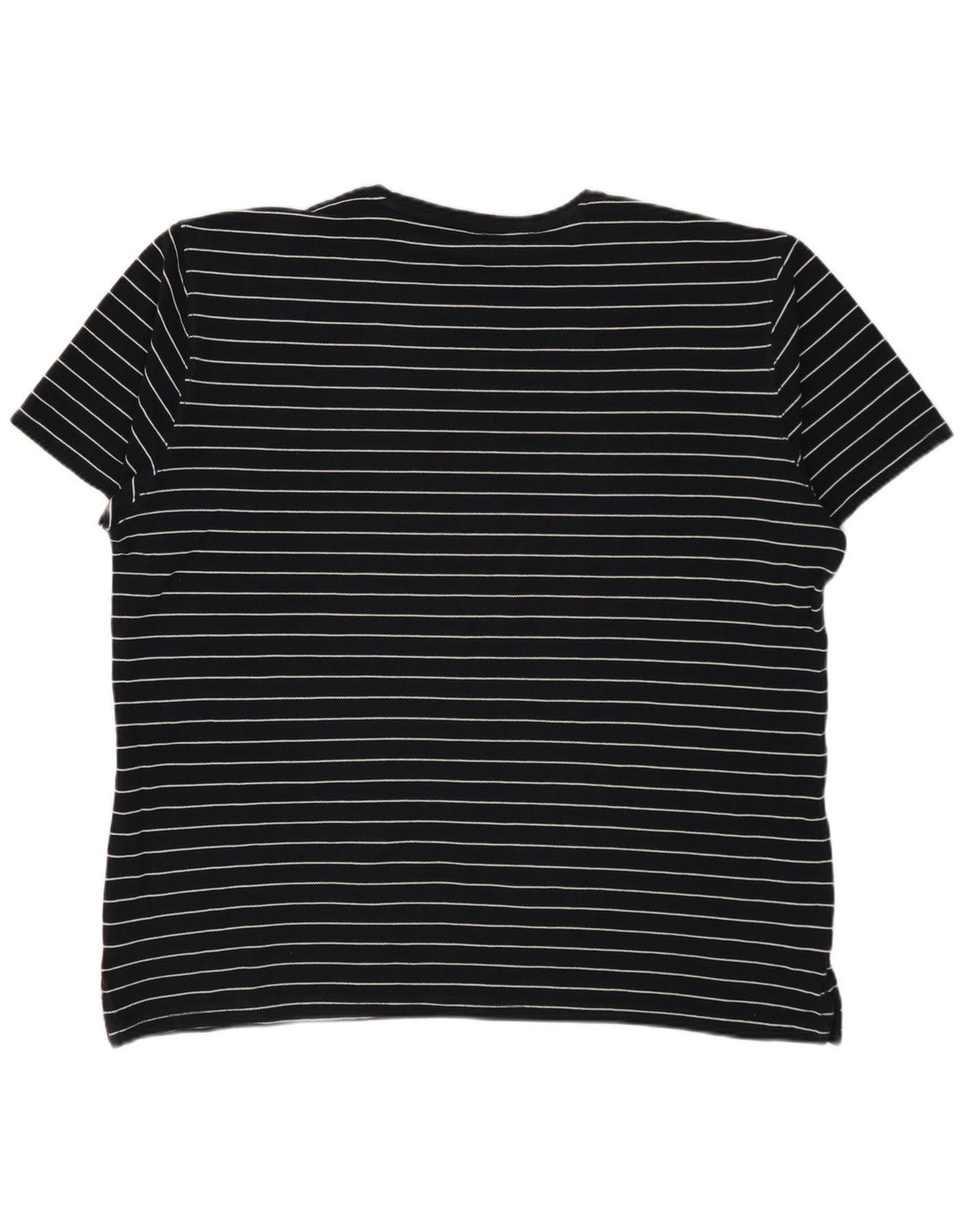 MASSIMO DUTTI Męski T-shirt Top XL w czarne paski