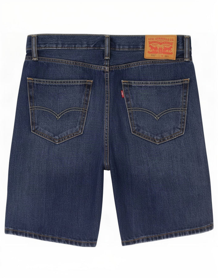Męskie spodenki jeansowe Levi's 502 W32 Średnioniebieskie, bawełniane