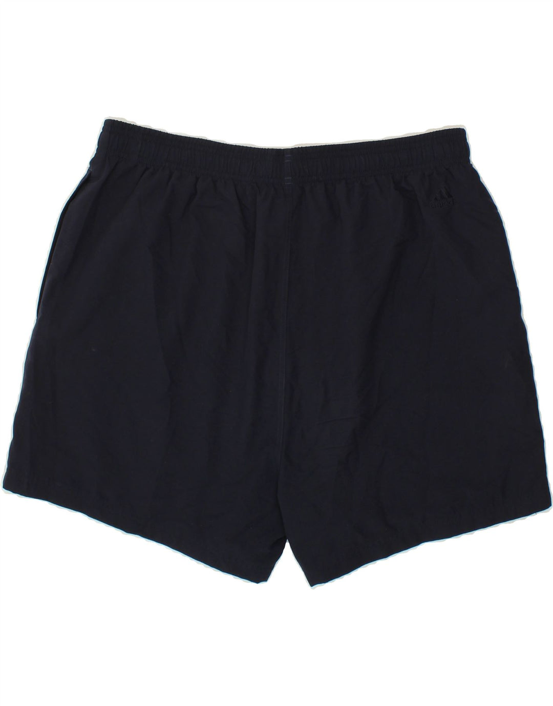 ADIDAS Mens Sport Shorts XL Navy Blue Polyester Vintage Adidas and Second-Hand Adidas from Messina Hembry 