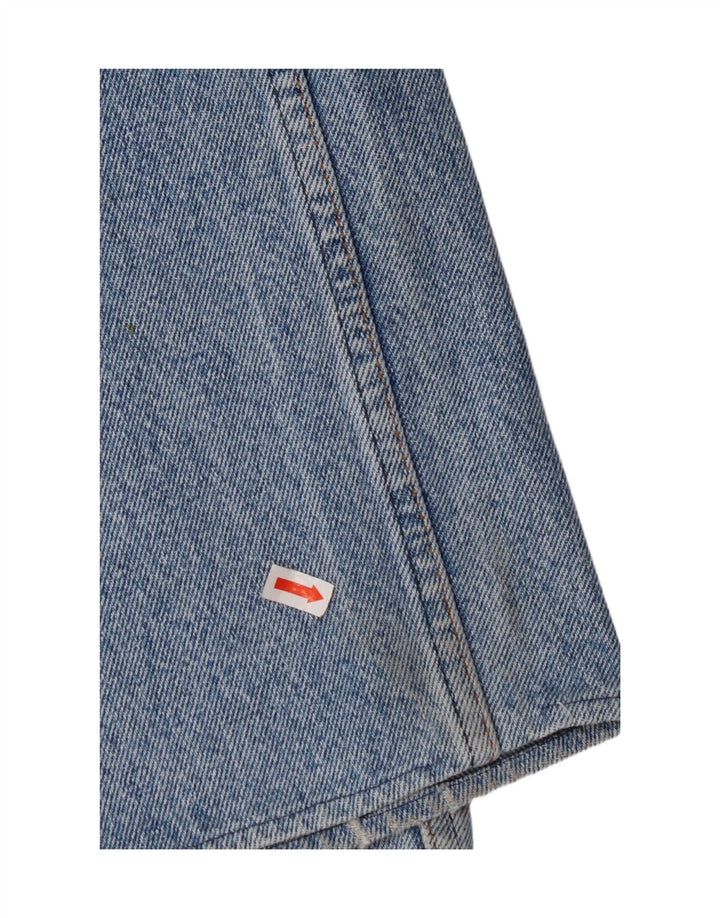 UNIFORM Męskie proste dżinsy W32 L30 Niebieskie