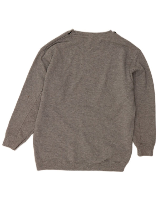 Damska bluza oversize z grafiką Zara UK 10 Small Grey