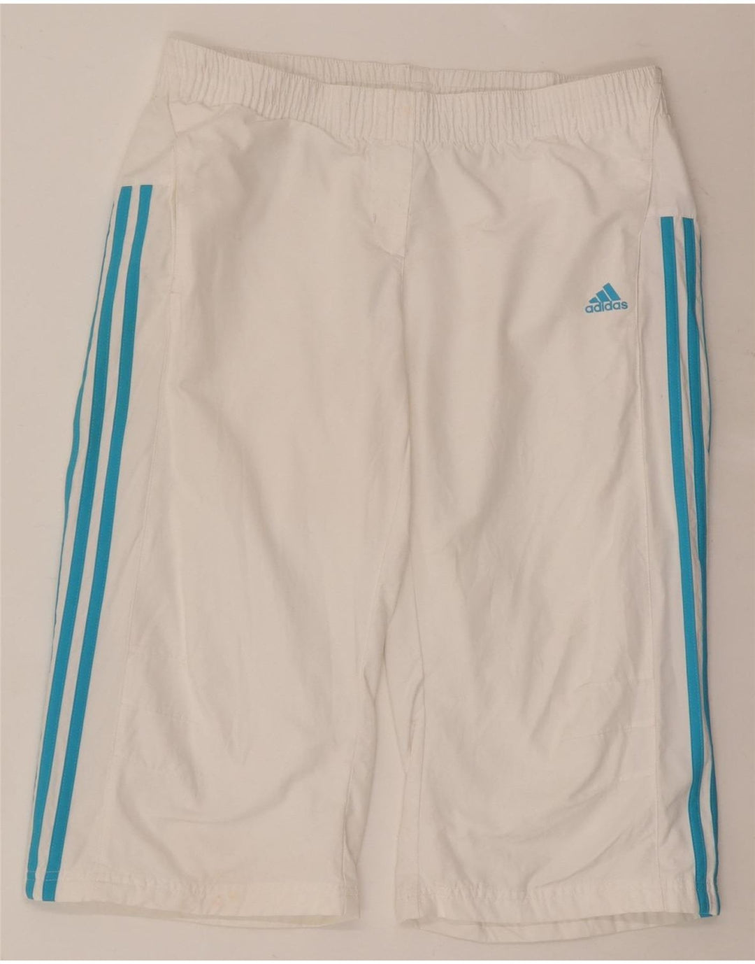 Damskie spodenki sportowe Adidas Bermudy UK 14 Średni biały poliester