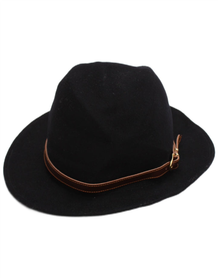 P.G.Field Męski kapelusz Fedora, duży, granatowy, wełniany