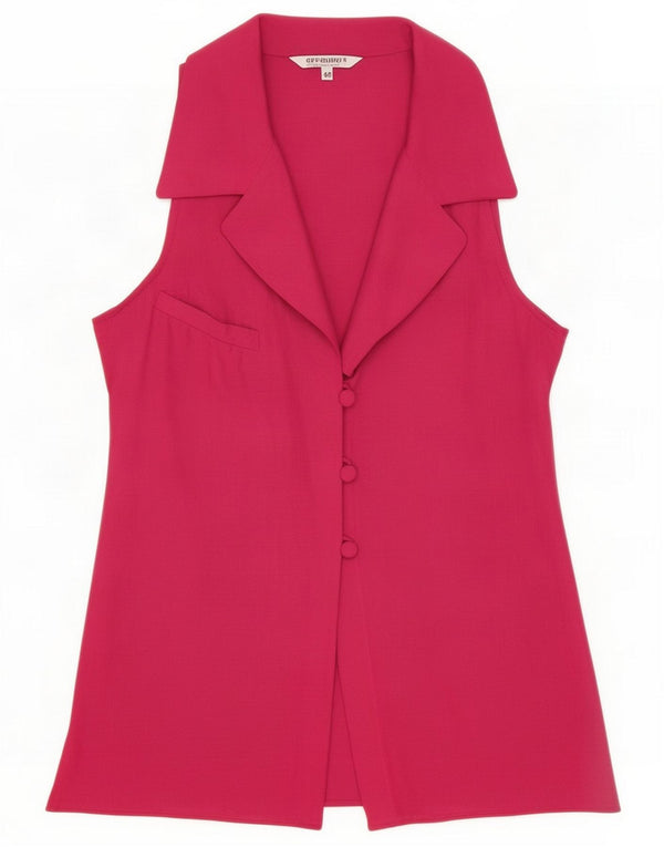 Erreuno Damska bluzka bez rękawów IT 44 Medium Pink