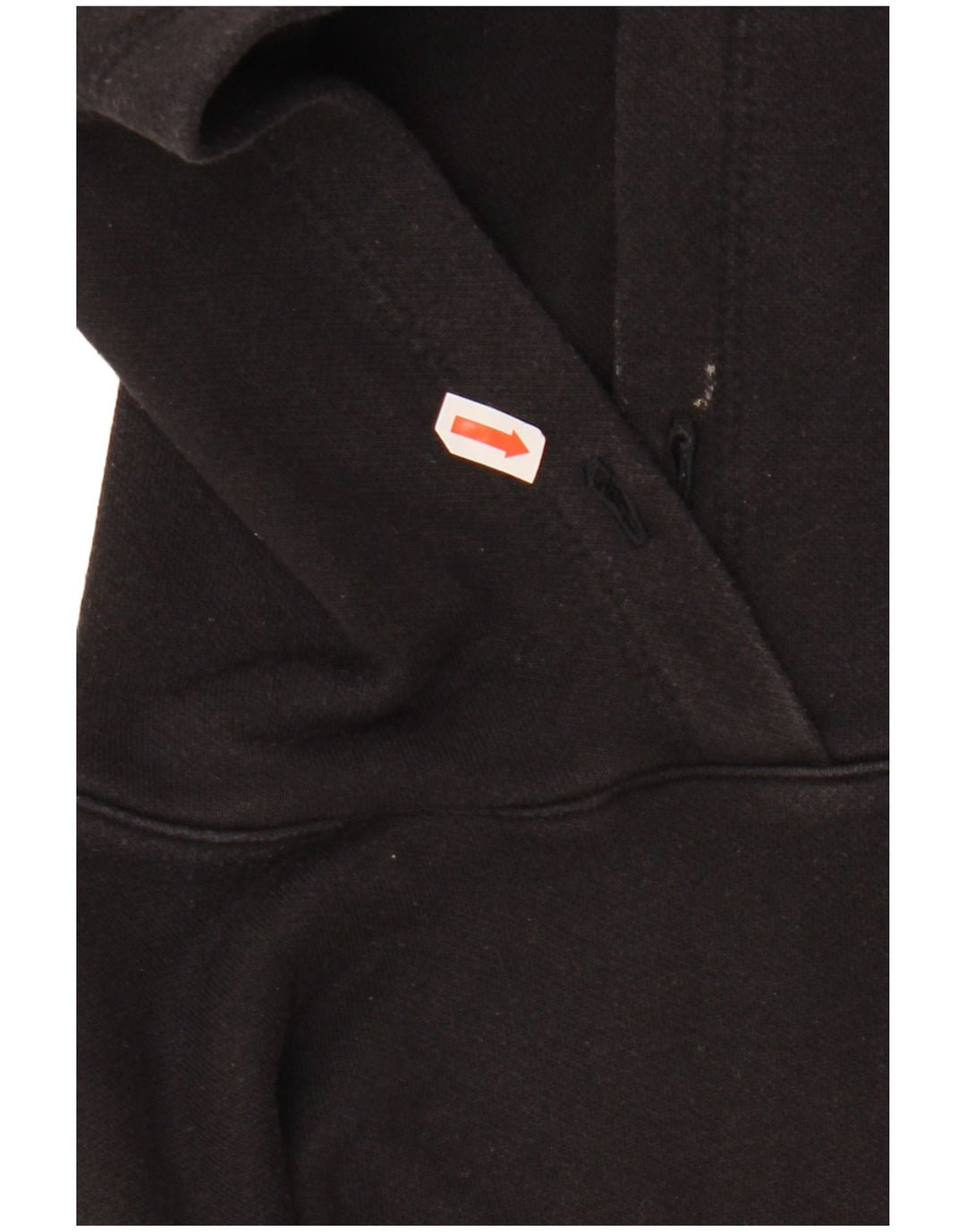 Damski sweter typu Crop Oversize CHAMPION UK 6 XS, czarny, bawełniany