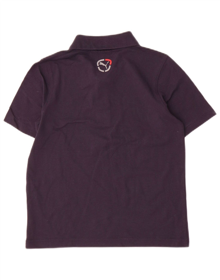 Chłopięca koszulka polo Puma 9-10 lat, granatowa, bawełniana