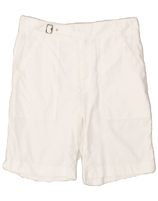 Męskie spodenki Chino CERRUTI 1881 IT 50 Large W32 Biała bawełna
