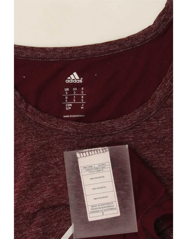 Adidas Męskie Colorado Rapids Graphic Kamizelka Top Mały Burgundowy Poliester