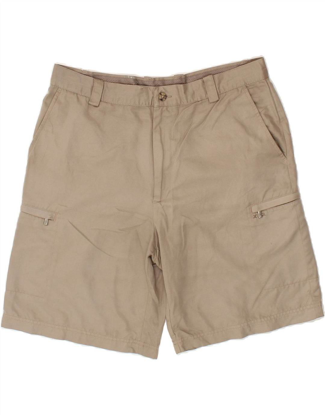 IZOD Mens Cargo Shorts W36 Large Beige Polyester Vintage Izod and Second-Hand Izod from Messina Hembry 