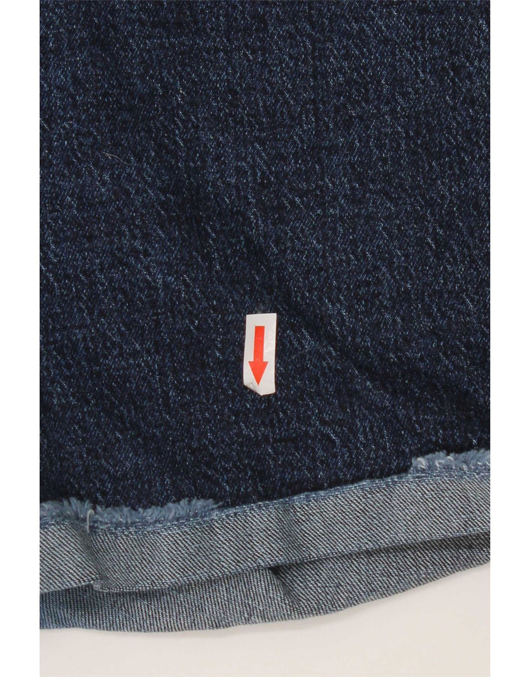 Damskie spodenki jeansowe Levi's 501 W30 Średni granatowy, bawełniany
