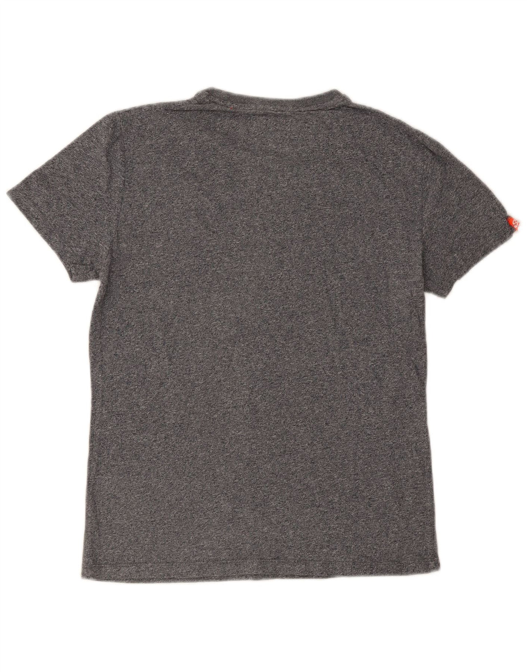 T-shirt męski Superdry, mały, szary, bawełniany w plamki