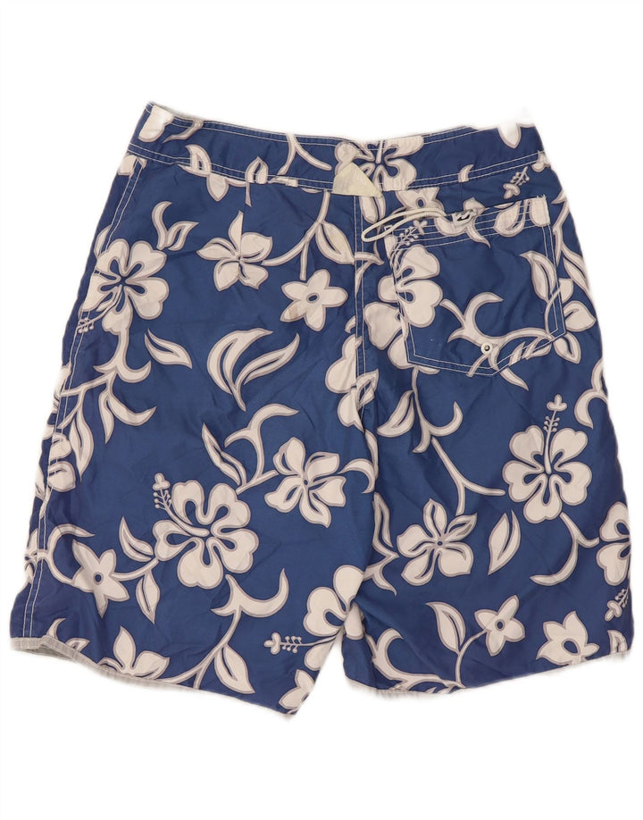 Męskie dwustronne spodenki kąpielowe Billabong, mały, szary, kwiatowy poliester