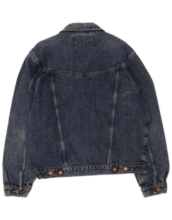 Męska kurtka dżinsowa Wrangler UK 36 Small, niebieska, bawełniana