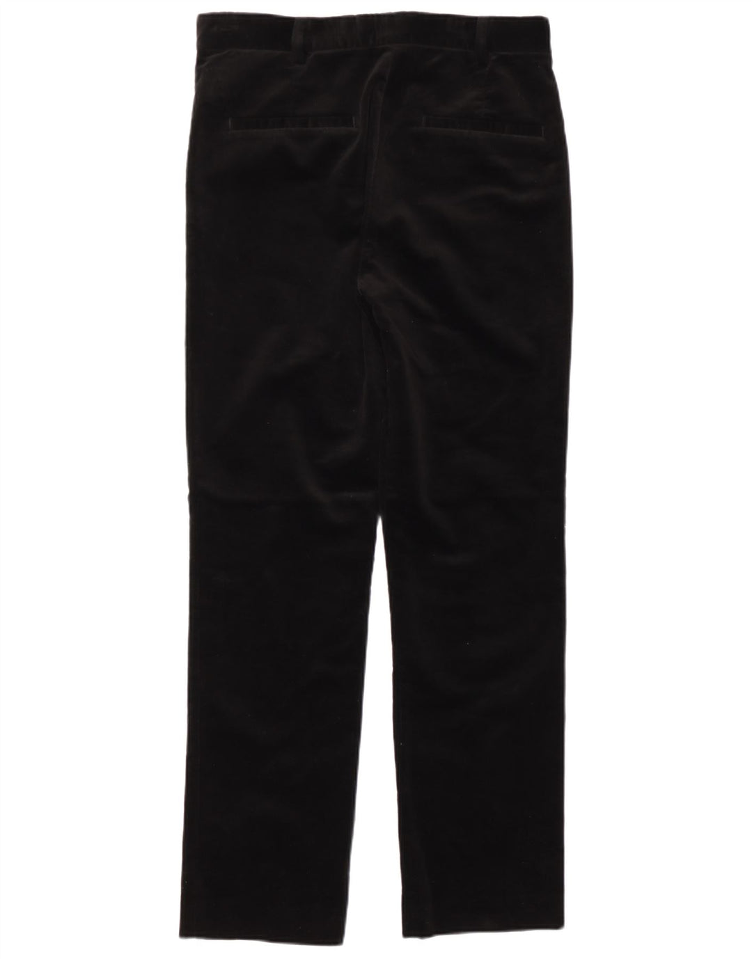 Spodnie damskie Massimo Dutti Straight sztruksowe EU 40 Medium W30 L30 Black