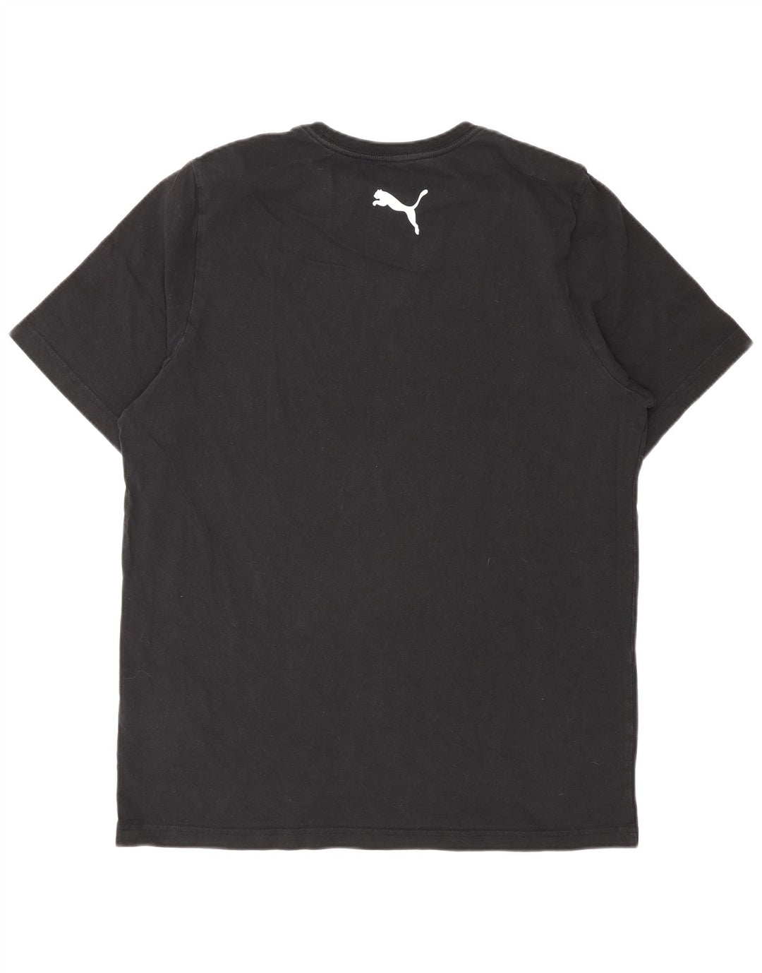 T-shirt męski Puma, duży, czarny, bawełniany